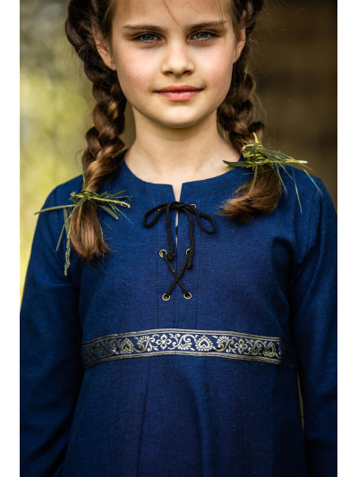Trollfelsen Mittelalter Gewandung Leonardo Carbone Kinderkleid Piccola Donna Blau5 Trollfelsen Mittelalter Gewandung Leonardo Carbone Kinderkleid Piccola Donna Blau5